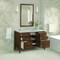 James Martin Vanities 48'' Vanity, Mid Century Walnut w/ 3 CM Eternal Jasmine Pearl Quartz Top 485-V48-WLT-3EJP - alternate 5